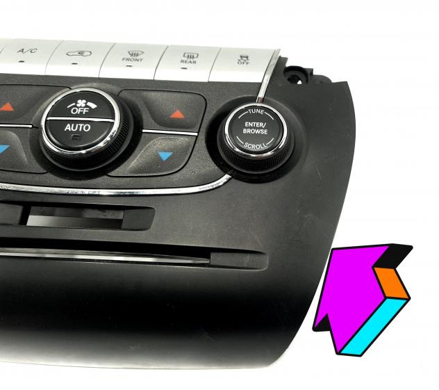 CONSOLE CENTRALE CON COMANDI CLIMA E RADIO FIAT Freemont 1° Serie 1SK601X9AD 939 B5.000, 940 A5.000 Diesel 2000 (11) - Foto 5