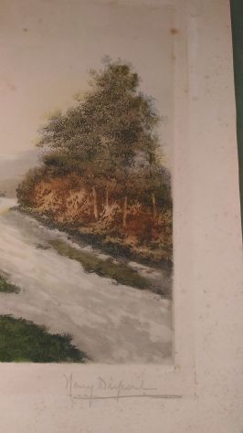 Quadro litografia di Henry Dupont - Foto 5