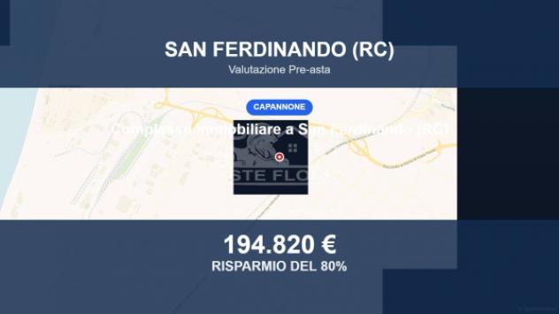 Immobile in asta di 740 m² in vendita a San Ferdinando
