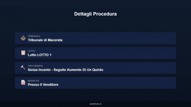 Immobile in asta di 58 m² in vendita a Caldarola - Foto 15