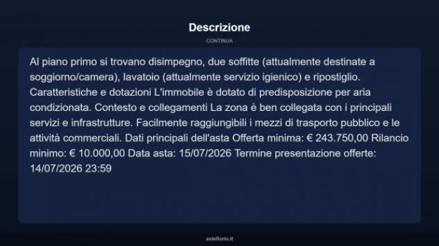 Immobile in asta di 258 m² con più di 5 locali in vendita a Sant'Angelo Romano - Foto 17