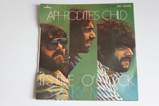 APHRODITE'S CHILD IT'S FIVE O'CLOCK - FUNKY MARY MERCURY MCY 132 508 - Foto 2