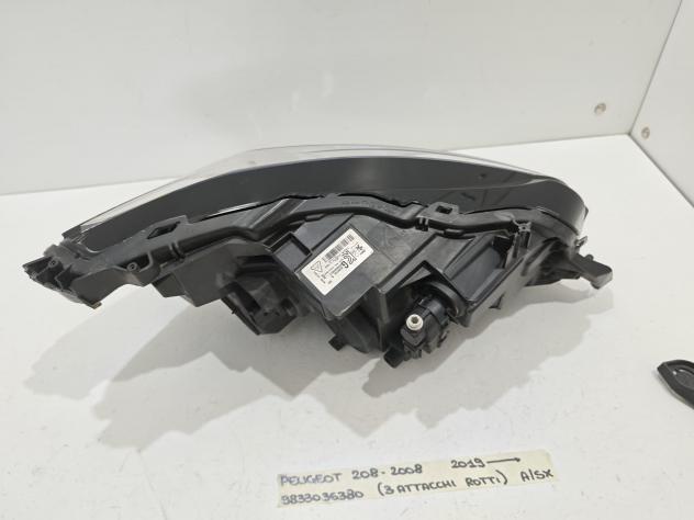FARO ANTERIORE SINISTRO PEUGEOT 208 Serie 9833036380 (19) - Foto 9