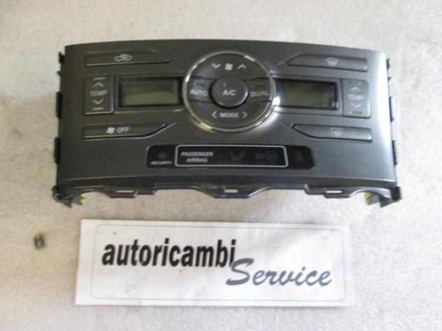 7B19611004XLB CENTRALINA COMANDO CLIMA ARIA CONDIZIONATA TOYOTA AURIS 2.0 D 93KW 6M 5P (2007) RICAMBIO USATO 55900-02220-B