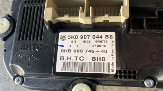 Comandi climatizzatore Volkswagen Golf 6 del 2010 (5K0907044BS) - Foto 4
