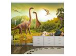 Fotomurale Adesivo Con 2 Dinosauri Arredalacasa