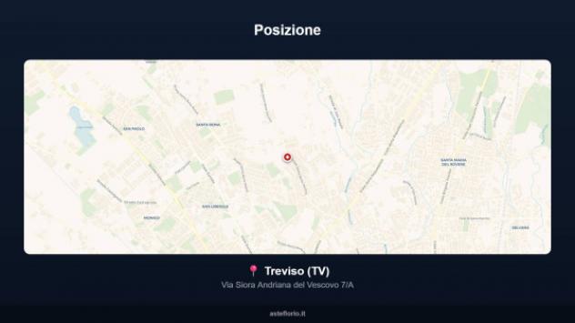 Immobile in asta di 182 m² con più di 5 locali e box auto in vendita a Treviso - Foto 9