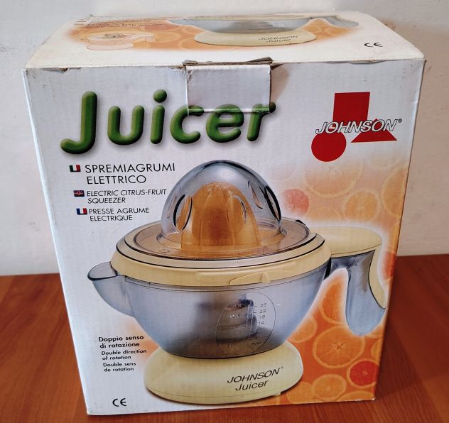 Spremiagrumi Johnson Juicer da 30W capacità 800 ml doppia rotazione - Foto 5