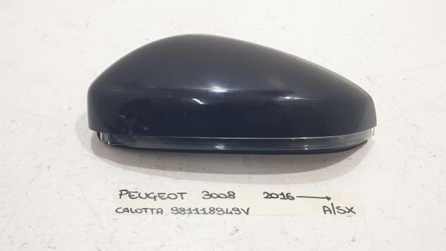 CALOTTA SPECCHIETTO SX PEUGEOT 3008 Serie 981118949V (1623)