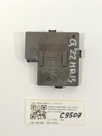 CENTRALINA KEYLESS NISSAN Qashqai Serie (J12) 285E16RR1C HR13 hybrid 1332 (21) - Foto 3