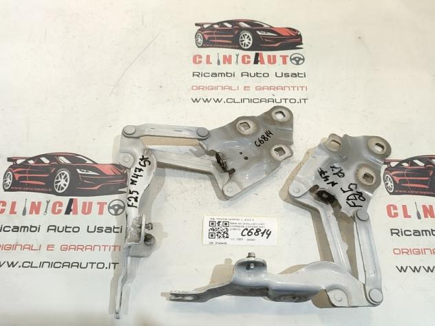 CERNIERE COFANO ANTERIORE DX E SX BMW X3 2° Serie 7210730 7210729 (10)
