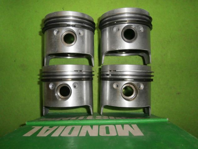 KIT PISTONI FIAT 124S MOT.B2000 CANNA 80.4 COMPLETI DI FASCE ELAST. E SPINOTTI - Foto 3