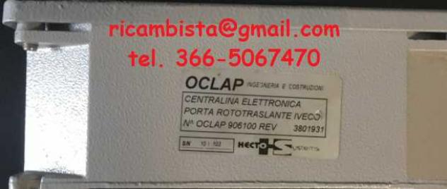 906100 Centralina OCLAP Porta Rototraslante Iveco Daily 3801931