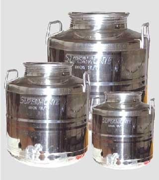 Fusto olio inox Supermonte 30 litri - Cardelli