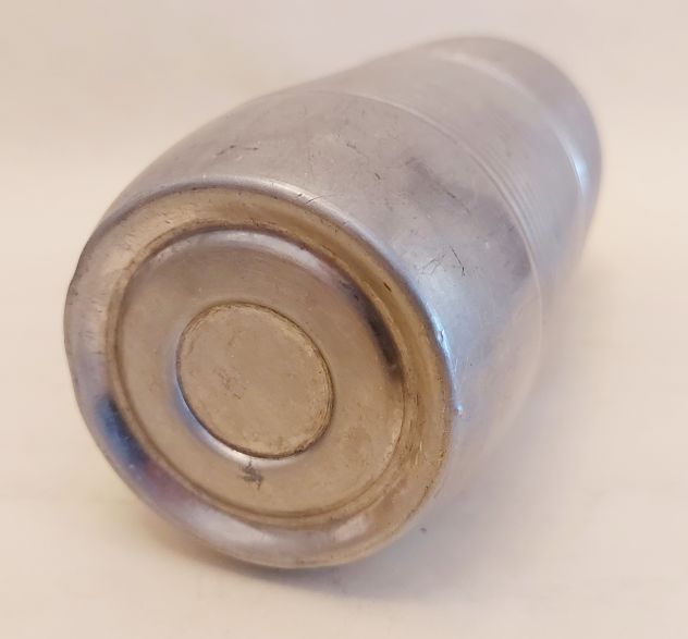 Thermos vintage in alluminio pressofuso completo di bicchiere Made in Italy - Foto 8