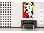 Quadro Marilyn Monroe dipinto a mano