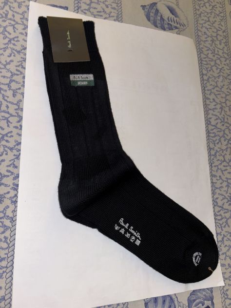 CALZE NUOVE CON IL CARTELLINO DA UOMO FIRMATE ORIGINALI PAUL SMITH,MADE IN ITALY - Foto 2