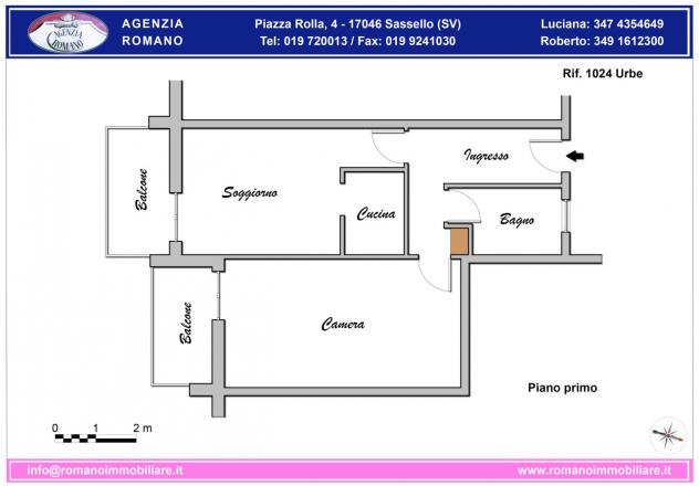 Appartamento in affitto a Urbe - Foto 11