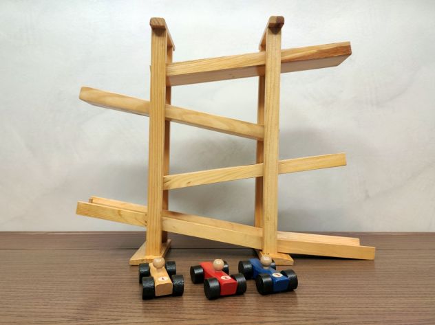 Set Gioco Del Cribbage In Legno Noce Con Serratura Magnetica - 12 Pioli Metallici