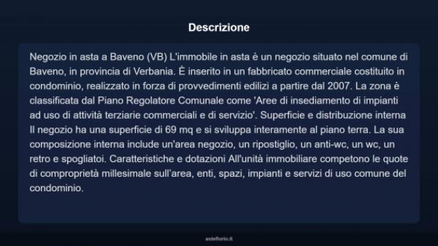 Immobile in asta di 69 m² in vendita a Baveno - Foto 5