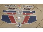 gilera bullit 1 serie rosso e e blu kit adesivi