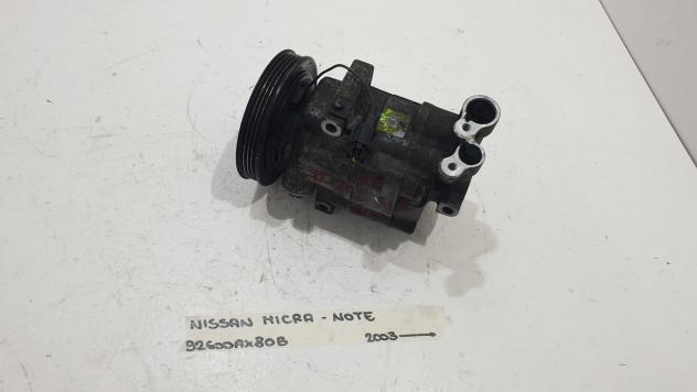 COMPRESSORE A/C NISSAN Micra 5° Serie 92600AX80B Benzina 1.2 (0507) - Foto 2