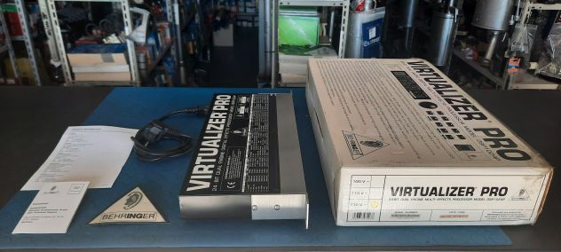 VIRTUALIZER PRO BEHRINGER DSP1024P–PROCESSORE DI EFFETTI DIGITALE 24-BIT DUAL - Foto 5