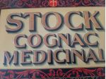 STOCK COGNAC MEDICAL TARGA IN RILIEVO