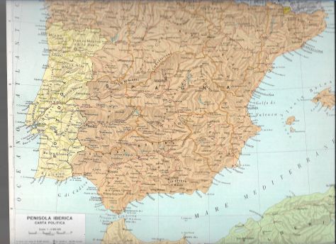 ANNI '60 N 10 CARTE GEOGRAFICHE  EUROPA DA ATLANTE DE AGOSTINI - Foto 3