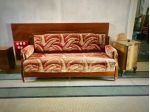 Antico Divano/Letto in Legno Massiccio - Epoca Fine ’800 - Da Restaurare
