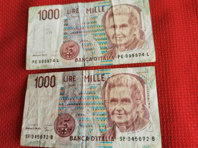 BANCONOTE ( MILLE LIRE ) - Foto 4