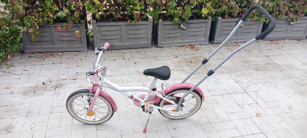 BICI 16 POLLICI 4-6 ANNI 500 DOCTO GIRL B'TWIN - Foto 2