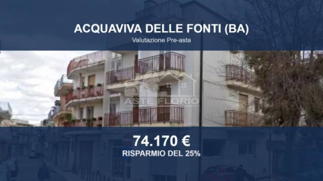 Immobile in asta di 124 m² in vendita a Acquaviva delle Fonti