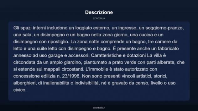Immobile in asta di 386 m² con più di 5 locali e box auto in vendita a Decimoputzu - Foto 5