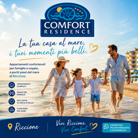 🏖️ Vivi Riccione al Massimo – Centro, Mare e Comfort a Due Passi