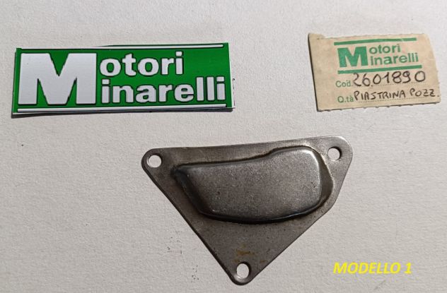 Piastra piastrina pozzetto olio motore Minarelli MC 2601890