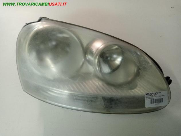 PROIETTORE DX DA LUCIDARE 999-U1560827 Parti elettriche  Fanaleria  Proiettori  Proiettore ant. VOLKSWAGEN - GOLF 5 - 2003  2008