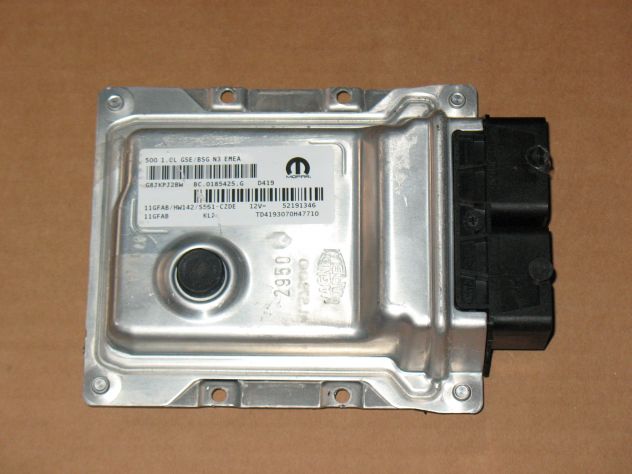 52191346 11GFAB ECU CENTRALINA MOTORE FIAT 500 1.0 52191346 11GFAB HW142