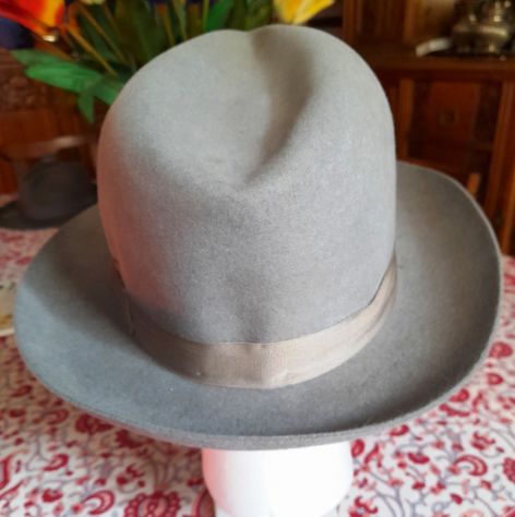 cappello classico vintage borsalino falda larga - Foto 3