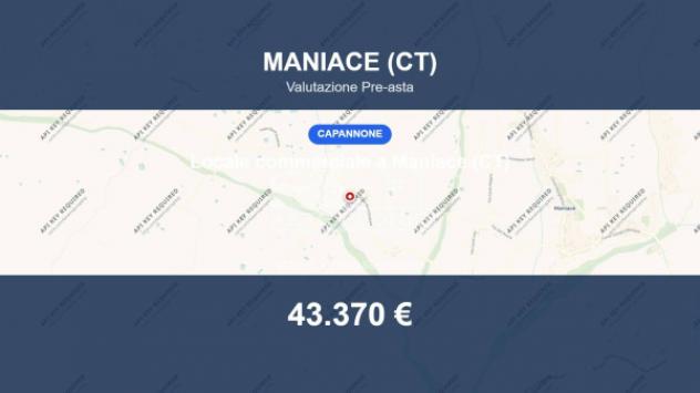 Immobile in asta di 4852 m² in vendita a Maniace