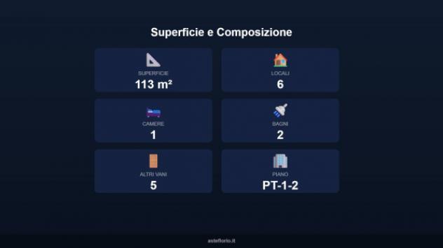 Immobile in asta di 113 m² con più di 5 locali in vendita a Cordenons - Foto 14