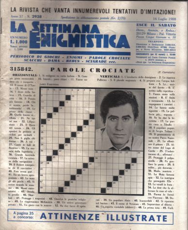 LA SETTIMANA ENIGMISTICA - 1983/84/85