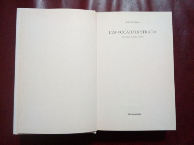 Libro: L'avvocato di strada - John Grisham - Foto 5