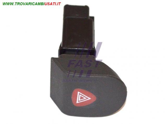 INTERRUTTORE LUCI EMERGENZA RENAULT KANGOO I 97 8-PIN FT81091