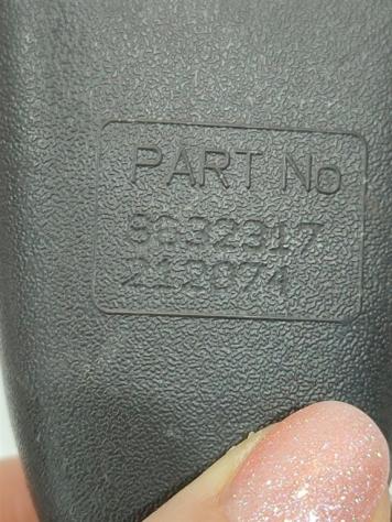 AGGANCIO CINTURA DI SICUREZZA POSTERIORE VOLVO S80 2° Serie 8632317 B6324S (06) - Foto 4