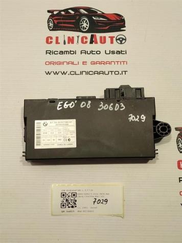 CENTRALINA CAS BMW Serie 5 E60 6135 9147185 M57306D3 diesel 2993 (0310)