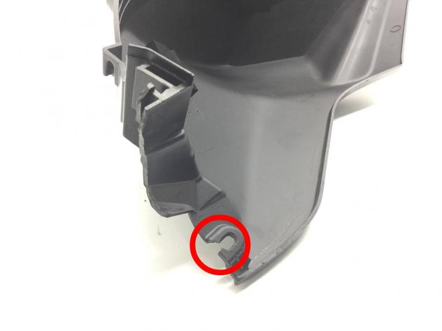 YAMAHA YZF-R A 125 CARENA COPERCHIO SINISTRO SERBATOIO BENZINA - ROTTURE 2018 - Foto 10