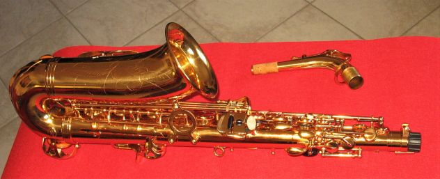 Sax Alto SELMER SA80 Style finitura in Oro Galvanico Nuovo - Foto 6