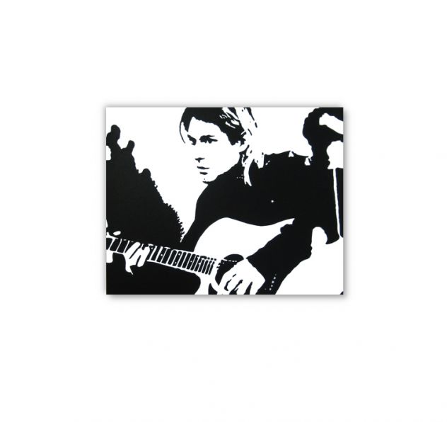 Kurt Cobain quadro dipinto a mano Pop Art - Foto 2