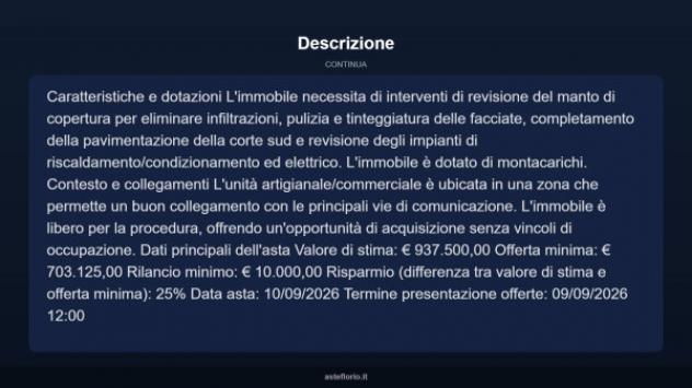 Immobile in asta di 1000 m² in vendita a Bedizzole - Foto 4